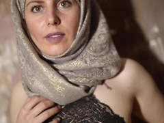 Hijabi Adara is showing her Body turbanli