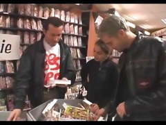 Hairy Teen Picked Up In Porn Store And Butt Fucked