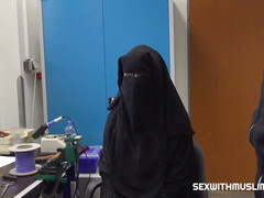 Muslim darling gets rod in her cunt